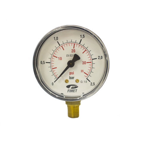 208.png MANOMETRO 0-30 PSI "FIMET" - Imagen 1