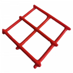 PINTURA PLASTIFICADA (LDPE) RAPID COAT ROJO 009 - 20 KG -