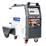 MAQUINA TITAN MIG 250-  220 V 60 HZ 250 AMPERIOS MONOFASICA