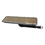 QUEMADOR CATALITICO VERTICAL DE 6 PLACAS