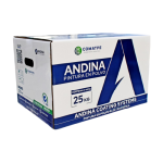 PINTURA (TE) ANDINA FS GRIS SOMBRA RAL 7022  GRANULADO PP NKP-7022S 25 KG - Imagen 2