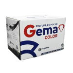 PINTURA (TE) GEMA NB GRIS RAL 7001 EP LISO BRILLANTE EP15299 KG - Imagen 2